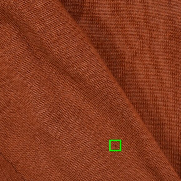 Banana Republic Men's V Neck Extra Fine Cashmere Sweater Rust Orange *W Flaws* L - Picture 7 of 8